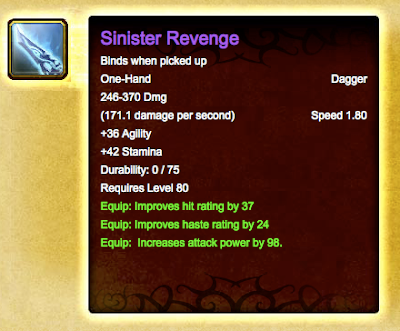 Dagger: Sinister Revenge