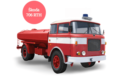 skoda 706 RTH 1:43 Kultovní nákladáky minulé éry 1:43