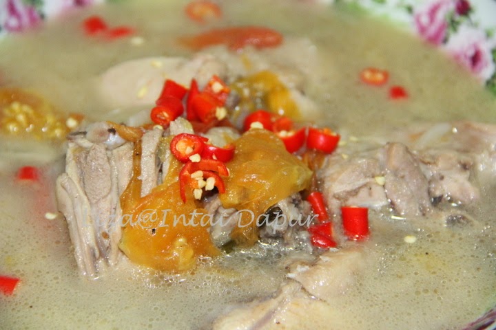 INTAI DAPUR: Sup Ayam Ala Thai....