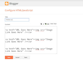 How to add social media follow button on blogger/flashrealities.blogspot