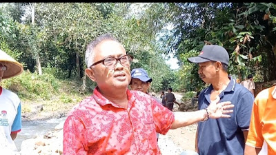 Terkait Normalisasi Sungai di Desa Dampang, Warga: Kami Yang Minta 