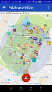 PokiiMap v1.1.1 Apk – A working Pokemon Map Scanner