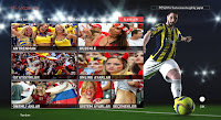 PES 2016 EURO 2016 Girls Graphic Menu By TeKo