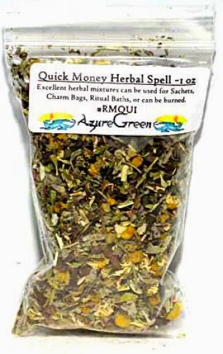 Money Herbal Spell Mix