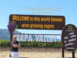 As soon as you drive into Napa County, you are welcomed with the wine country sign.