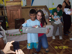 Festa duas vezes: Natal e aniversário!