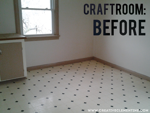 Creative Clementine: Craft Room Before & After