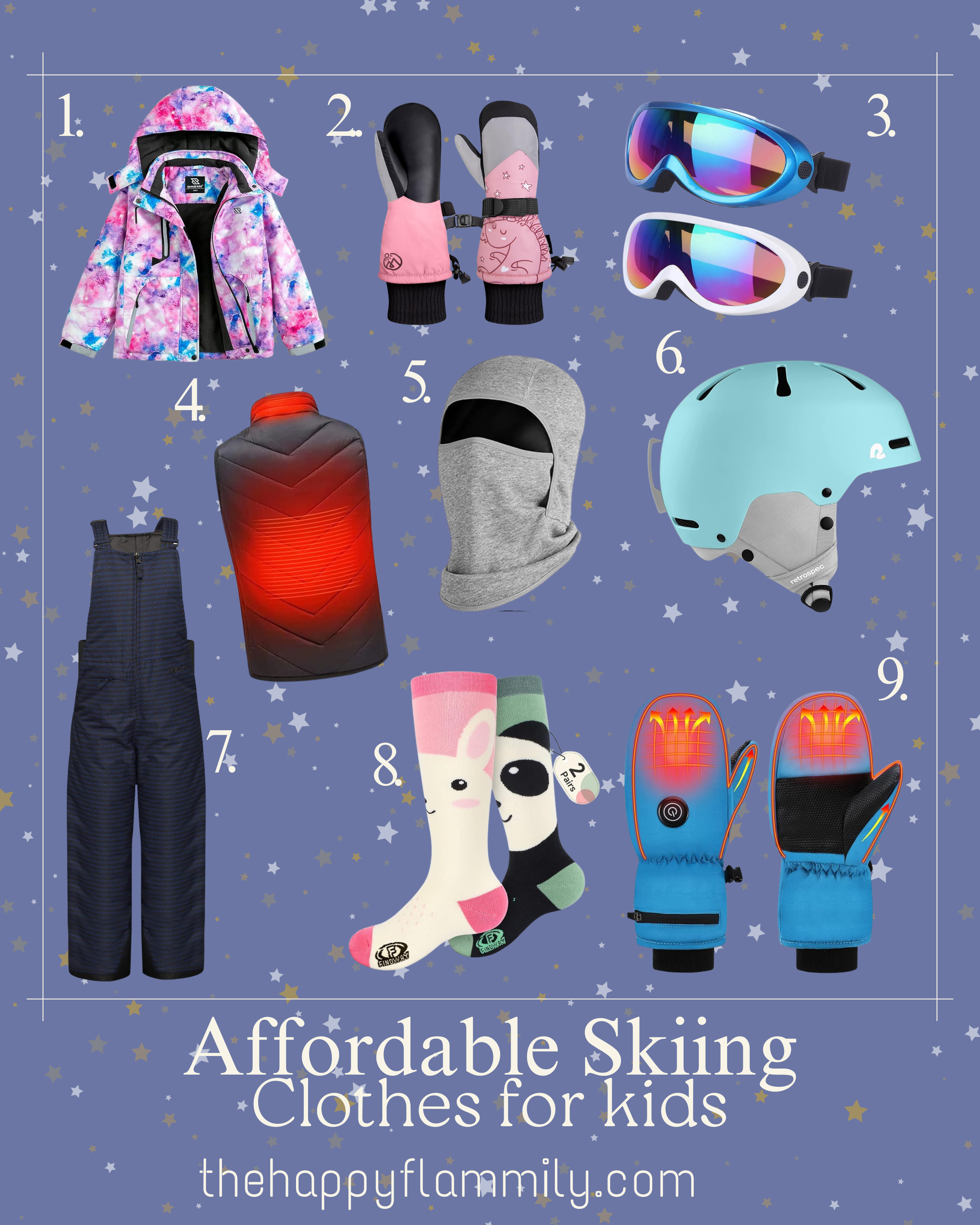 Skiing Clothes for Kids