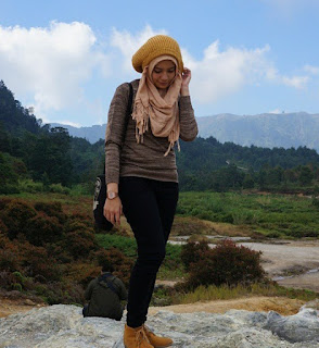 fashion hijab untuk travelling