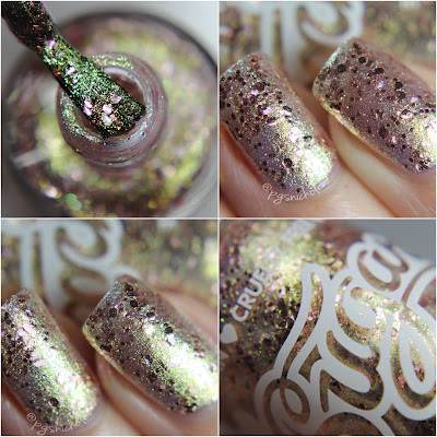 Sugarpill Celestia by Bedlam Beauty - macro quad