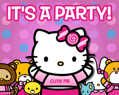  color photo invitations fun theme party ideas blog hello kitty coloring 