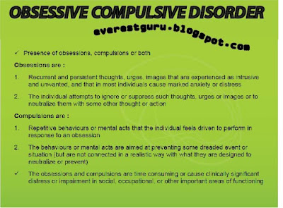 Obsessive Compulsive Disorder 1