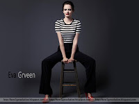 computer wallpaper, eva green, 5221, eva green opening legs in black trouser while sitting on stool