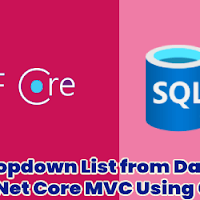 Bind Dropdown List from Database in Asp.Net Core MVC Using C#.Net