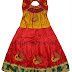 Kalamkari Work Kids Dress