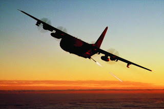 Military AC-130 Gunship