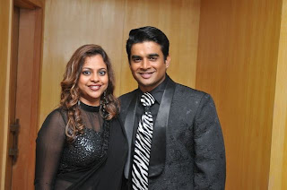 Madhavan with Wife
