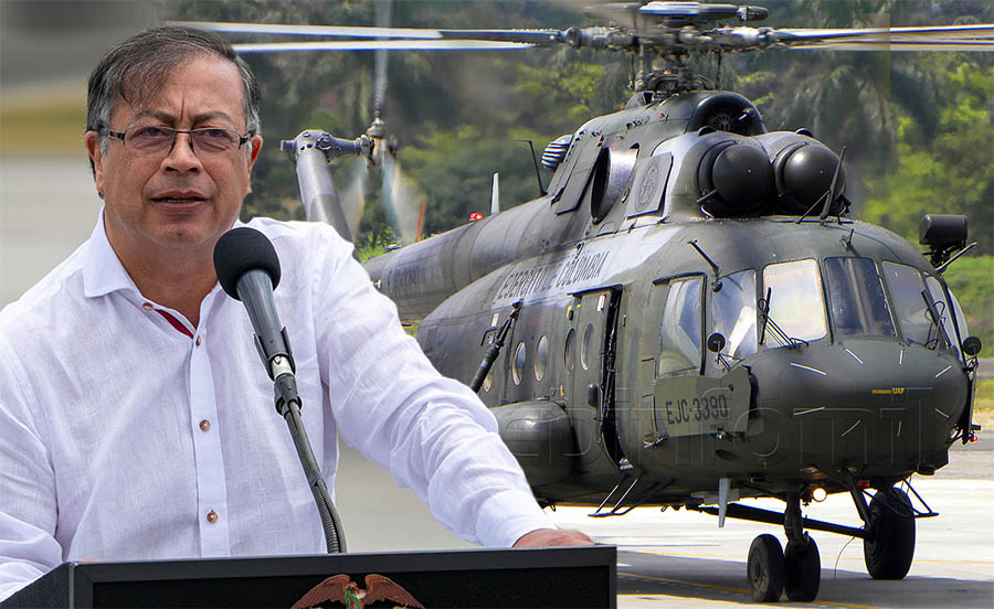 Petro rechazó la propuesta de EEUU de transferir equipo militar ruso de las Fuerzas Militares de Colombia a Ucrania