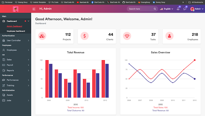 Laravel 10 HR System Management