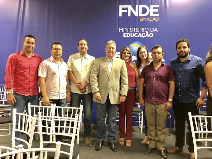 Prefeito Ricardo Alves participa do projeto “FNDE em Ação” na cidade de Gravatá/PE!