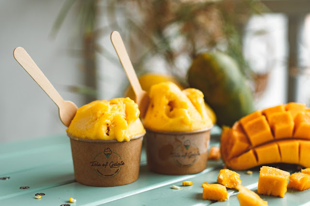 Recipe for Mango Ice Cream