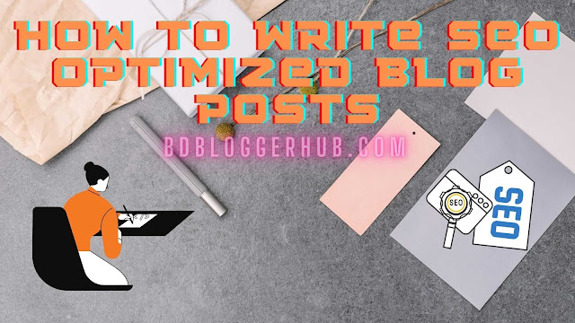 write seo optimized blog posts