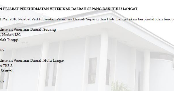 nOesuhaimi: Klinik Veterinar Kajang / Hulu Langat