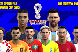 PES 2013 AIO PATCH UPDATE SEASON 2022/2023 FOR PC | OPTION FILE UPDATE WORLD CUP QATAR 2022
