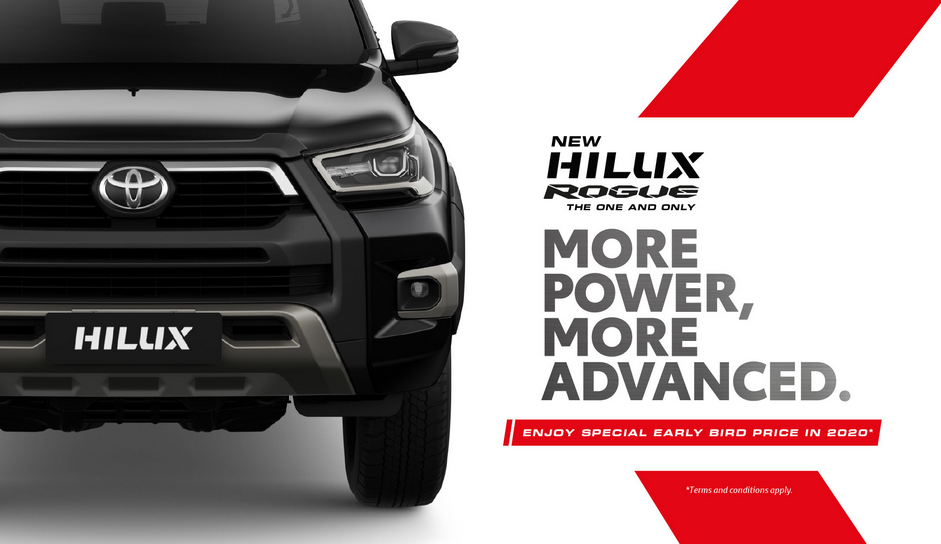 The New 2020 Toyota Hilux Pickup Now Open For Order - New Hilux 2.8 A / T Rouge is New Top of the Line Variant | Auto and Carz Blog