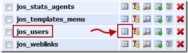 joomla-phpMyAdmin