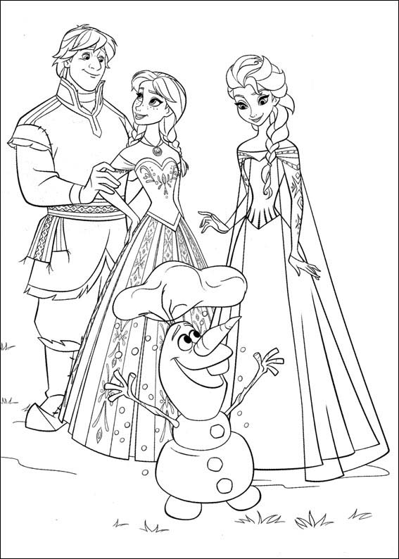 frozen coloring pages  Squid Army