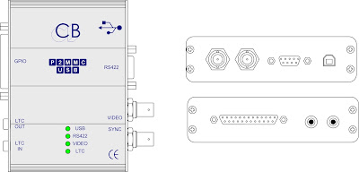 P2MMC-USB USB-MIDI, RS422 Sony Protocol, LTC In/Out, GPIO