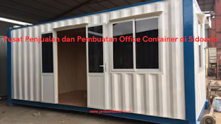 Pusat Penjualan dan Pembuatan Office Container di Sidoarjo