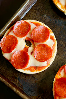 Garlic Pizza Bagels: Savory Sweet and Satisfying