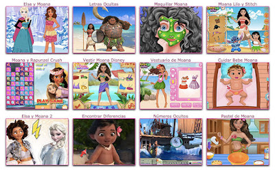 juegos de la princesa moana de disney