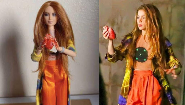 FARÁNDULA: Crean muñeca Barbie inspirada en Shakira y su nuevo tema “Monotonía”.