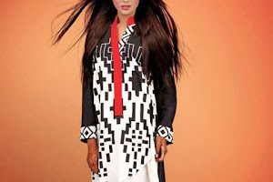 Cross Stich Collection 2013-14 featuring Amna Ilyas