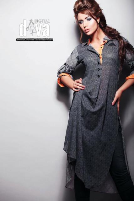 Digital Diva Summer Lawn Collection 2012