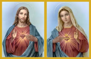 The Sacred Heart and the Immaculate Heart