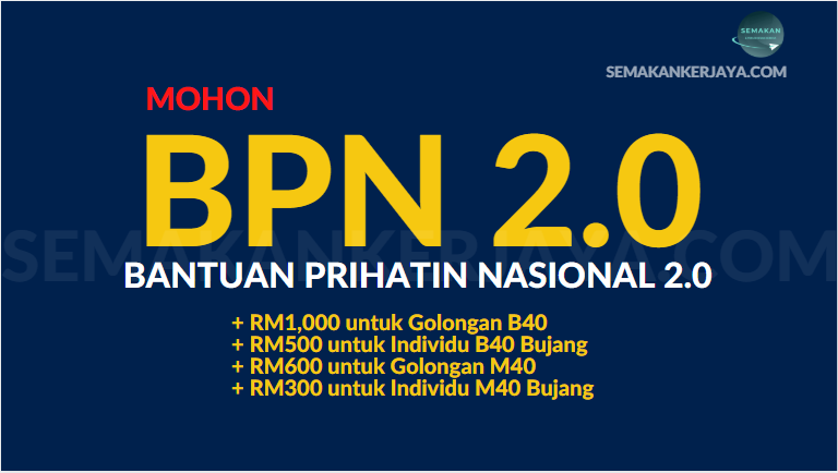 Bantuan Prihatin Nasional 2.0 Agihan Hujung Oktober 2020 