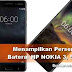 Menampilkan Ikon Persentase baterai Nokia 3, 5, 6 & 8