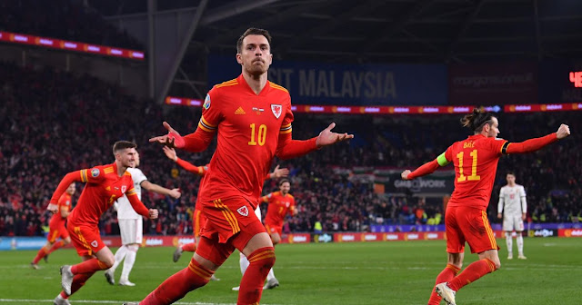 "Sudah waktunya dia berkontribusi!" - Pujian kotor mulut Bale untuk Ramsey setelah Wales mengalahkan Hongaria
