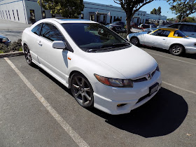 Honda Civic SI after color change at Almost Everything Auto Body.