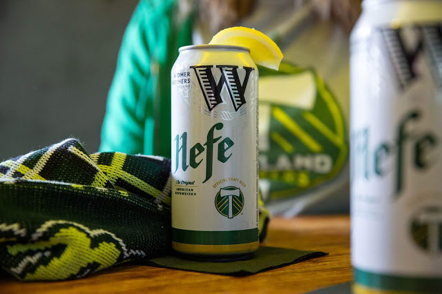 Mybeerbuzz .com Highlights Widmer Hefe Portland Timbers Edition