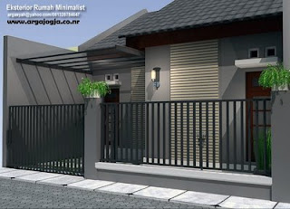 Pagar Rumah Minimalis Modern