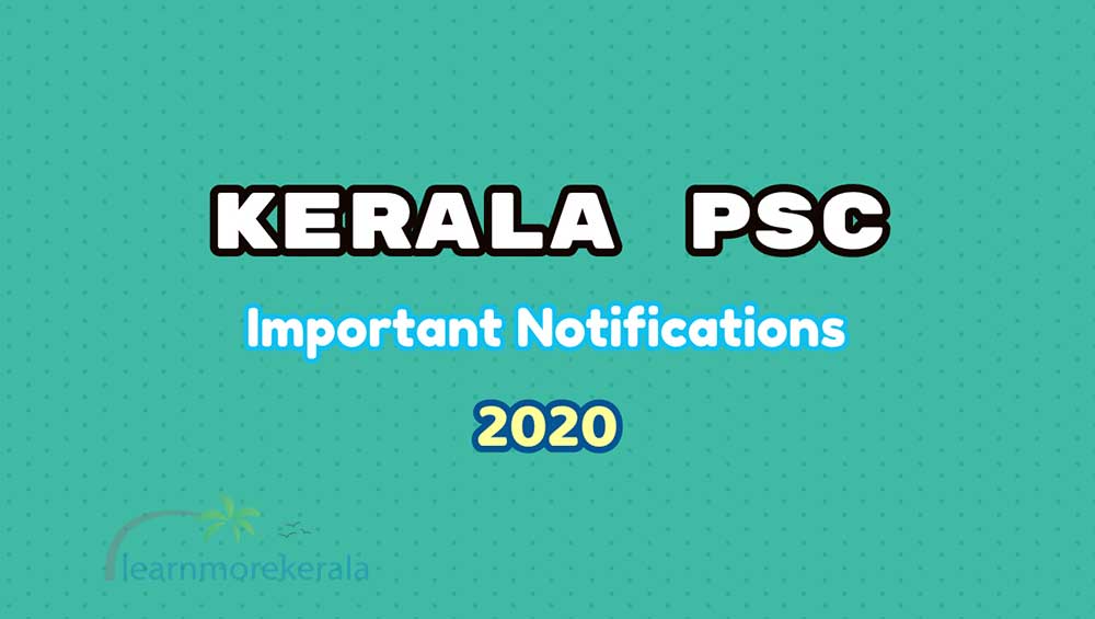 psc important notifications