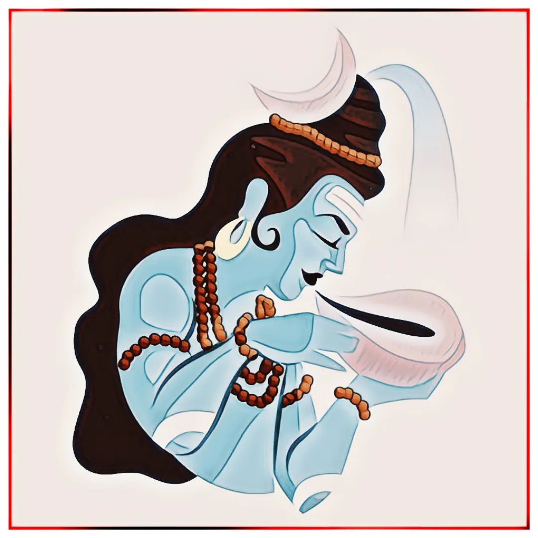 Lord Shiva Drawing Images | Pencil Sketch Shiv Ji Drawing Pic