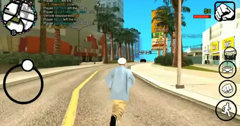 Cara Bermain GTA SA Secara Multiplayer Di Android