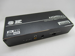 HDMI 2.1 Audio Extractor　正面