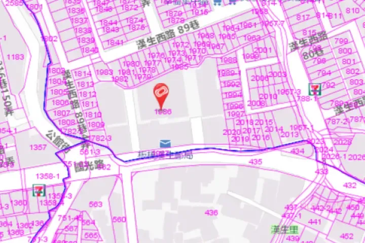 皇家望族法拍屋地籍圖